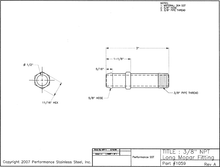 Load image into Gallery viewer, Heater Hose Fittings - Hex #1059-p
